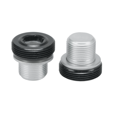 Problem Solvers PTO (Power Take Off) Self-Extracting Bolt Set (2 Bolts, 2 Caps)