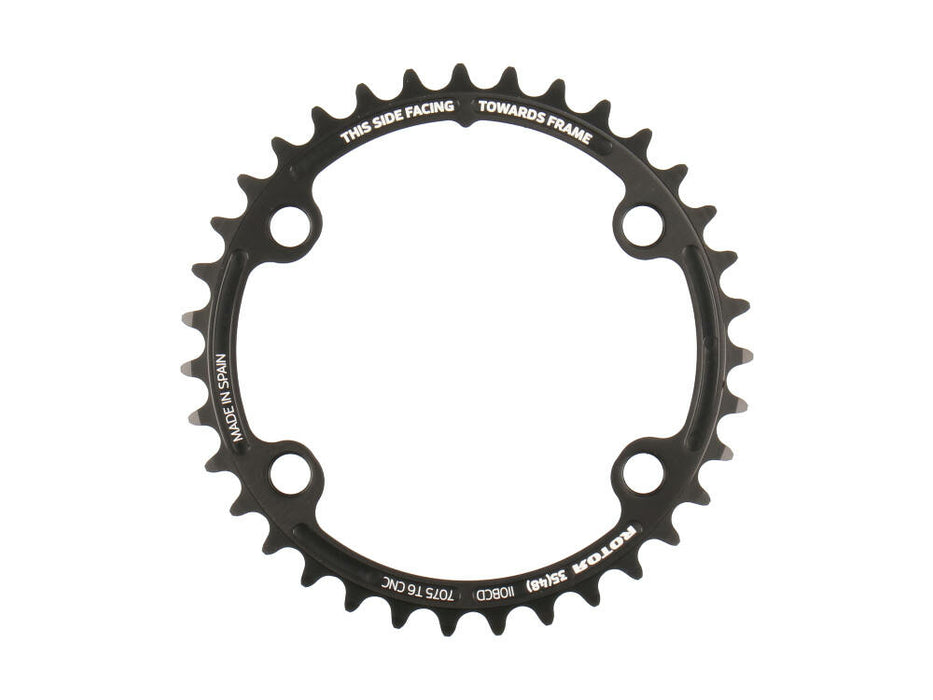 ROTOR Round Ring 110BCD AXS eTap Inner Ring, Black