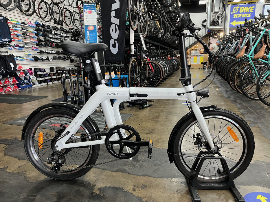 Haven Power Fold E-Bike 20" Shimano Tourney 7 Speed