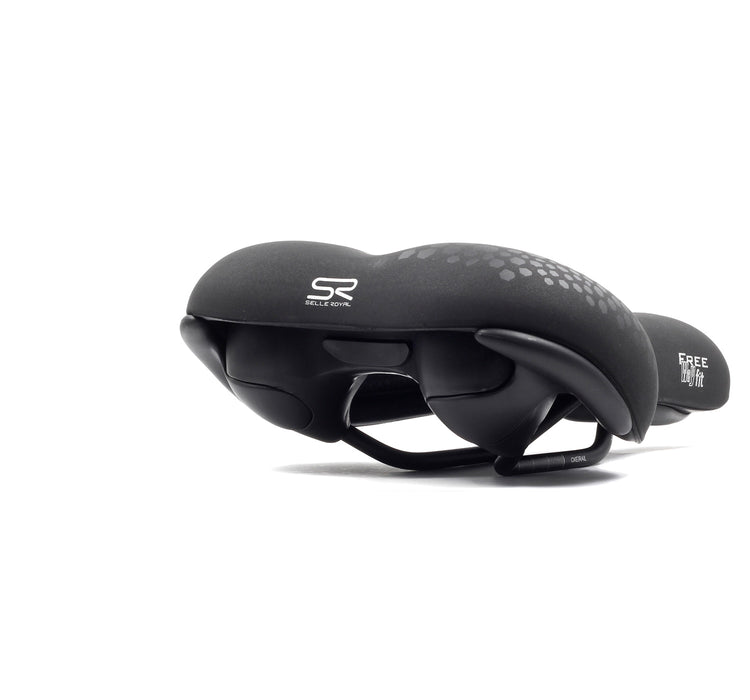 Selle Royal Freeway Fit Moderate Woman Saddle - Black Soft Touch