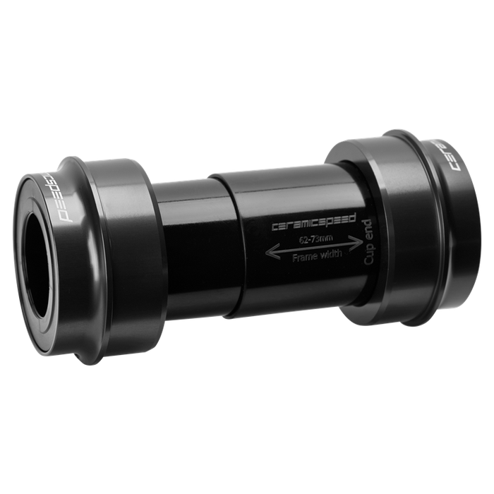 CeramicSpeed PF30 Bottom Bracket for Shimano Road Black Standard Bearing