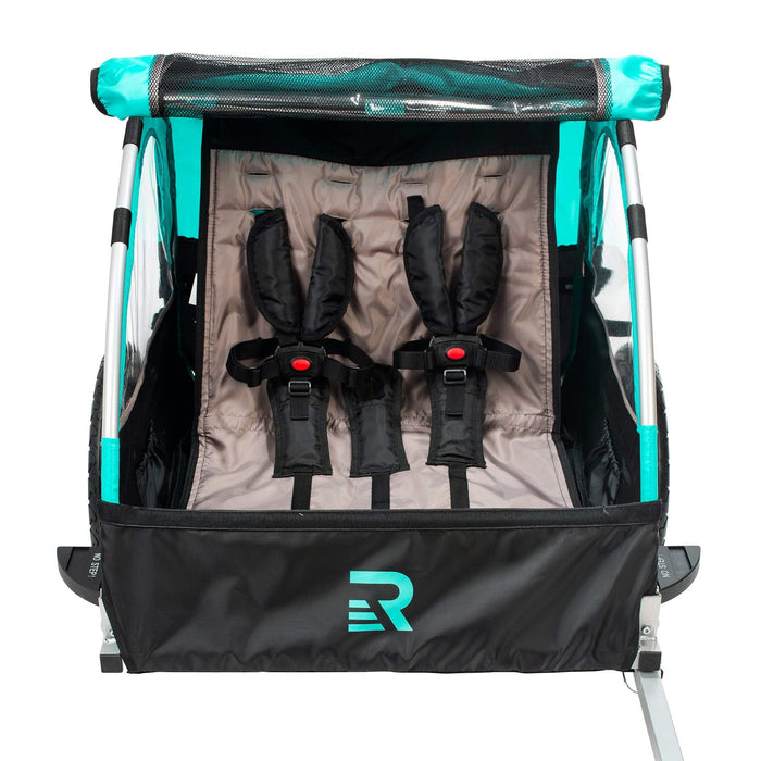 Retrospec Rover Kids' Bike Trailer - Single/Double