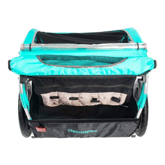 Retrospec Rover Kids' Bike Trailer - Single/Double