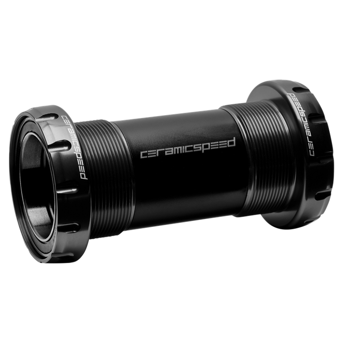 CeramicSpeed BSA30 Bottom Bracket - BSA Thread, 30mm Spindle, Black Standard Bearing