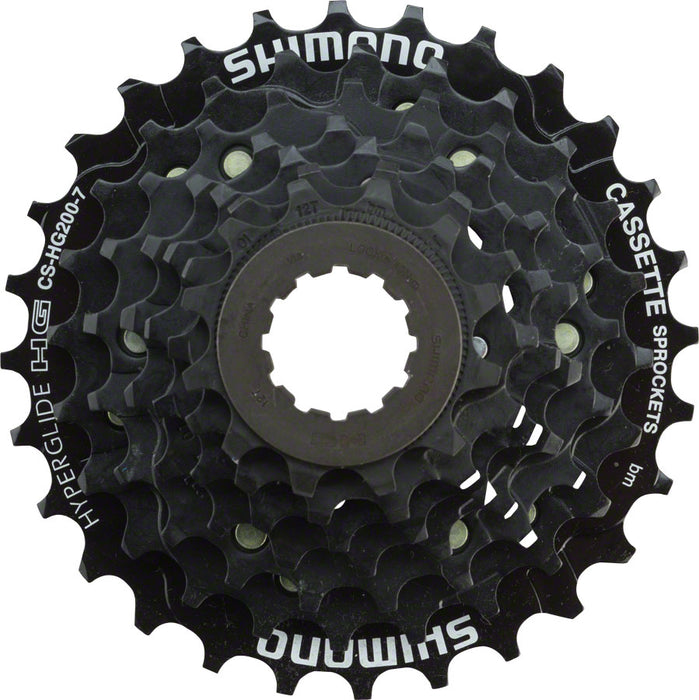 Shimano Tourney CS-HG200 7-Speed 12-28t Black Cassette