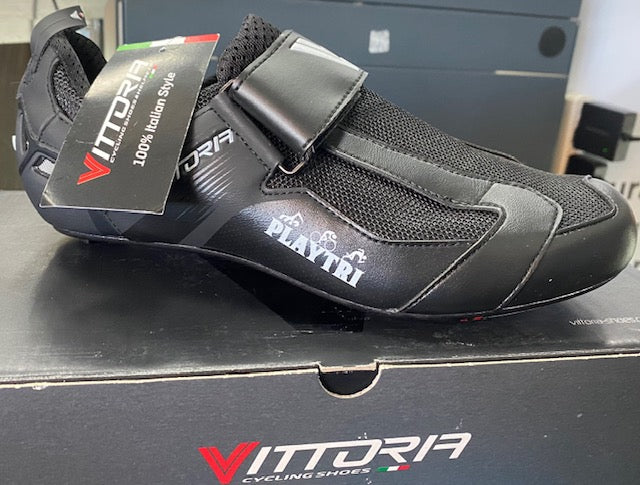 Vittoria Men's PlayTri Edition - Carbon Sole-Black (Wide)