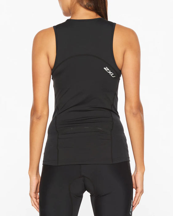 2XU Women's Performance Tri Singlet Black