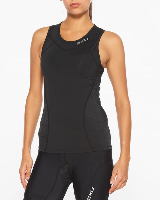 2XU Women's Performance Tri Singlet Black