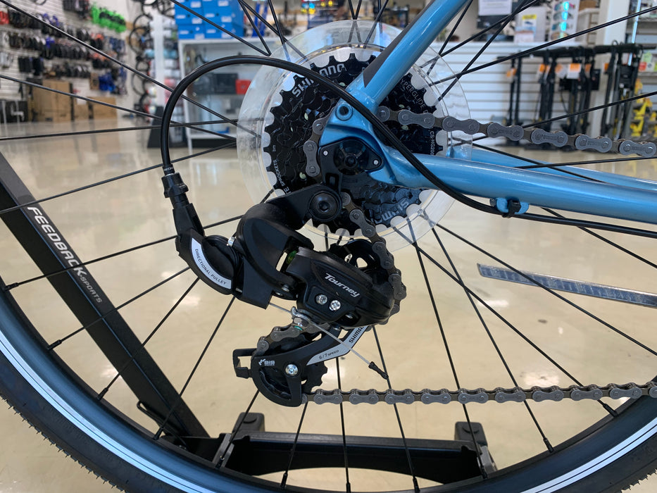 Cannondale Quick Women's 6 Remixte Shimano Tourney - Alpine Blue 2022