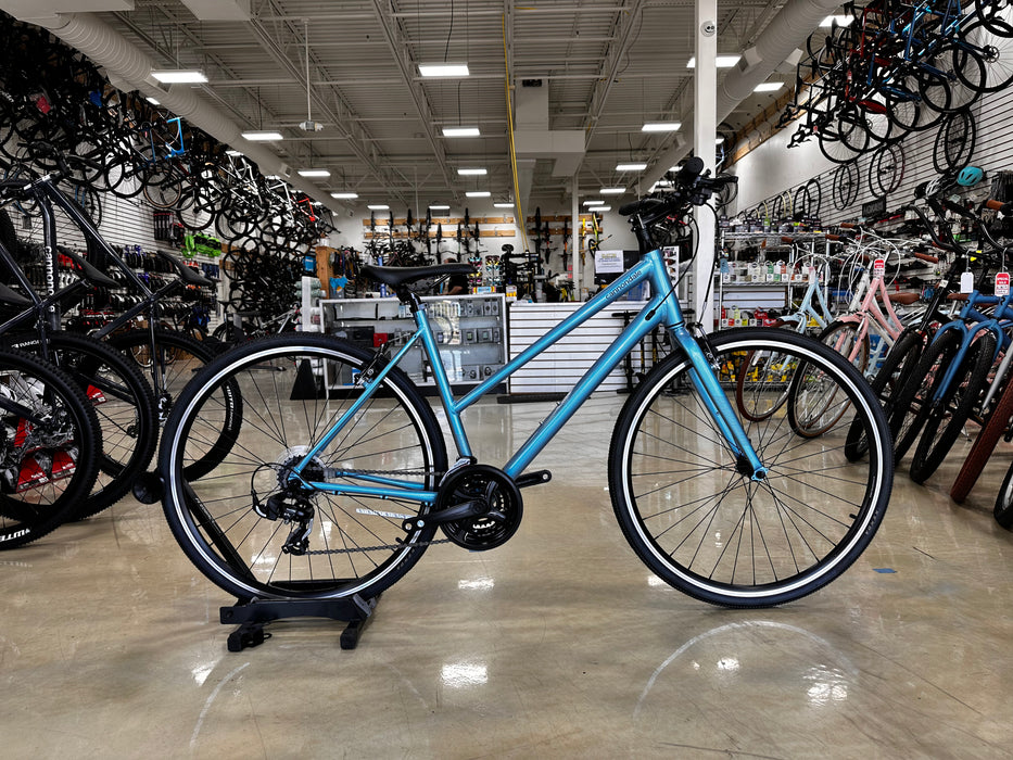 Cannondale Quick Women's 6 Remixte Shimano Tourney - Alpine Blue 2022