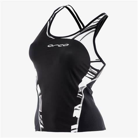 Women's Orca 226 Triathlon Singlet Black/White