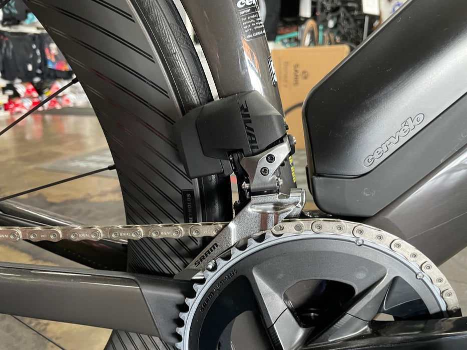 Cervelo P-Series SRAM Rival eTap AXS 2x w/Powermeter Reynolds AR58/62X Wheels