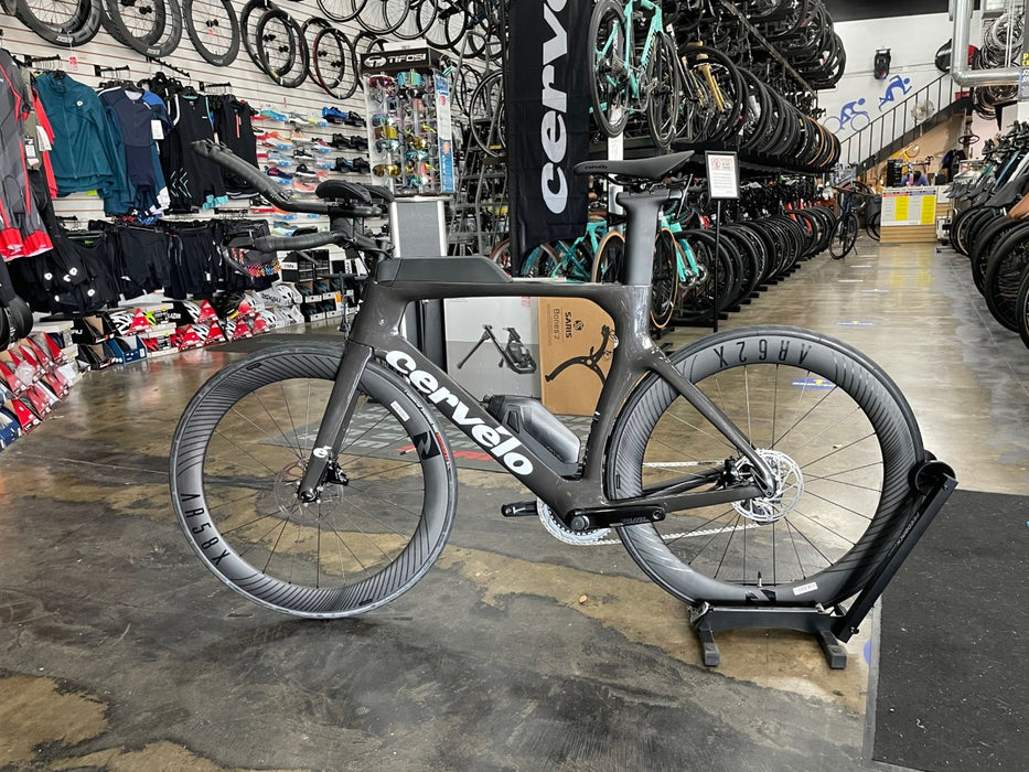 Cervelo P-Series SRAM Rival eTap AXS 2x w/Powermeter Reynolds AR58/62X Wheels