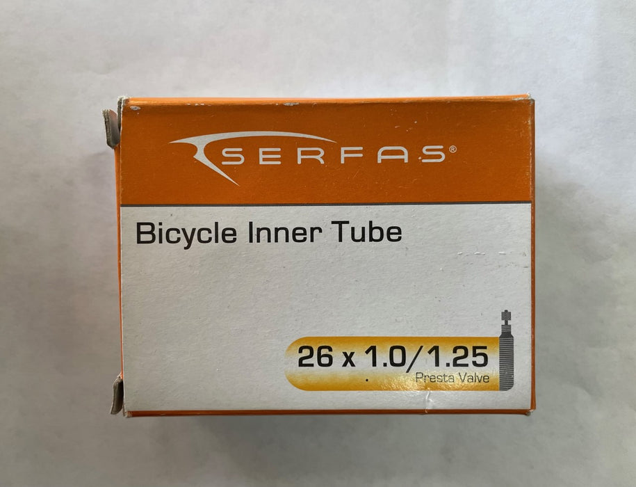 Serfas Presta Valve Inner Tube 26x1.0-1.25 32mm