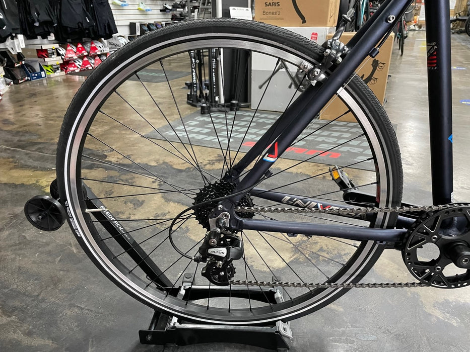 Univega Hybrid Bike Shimano Altus - Dark Matte Blue USED