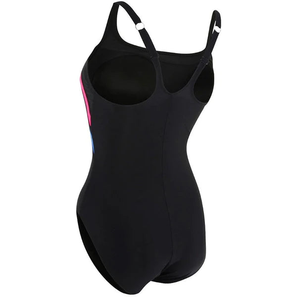 Aquasphere Women's Siena Swimsuit- Black/Dark Pink