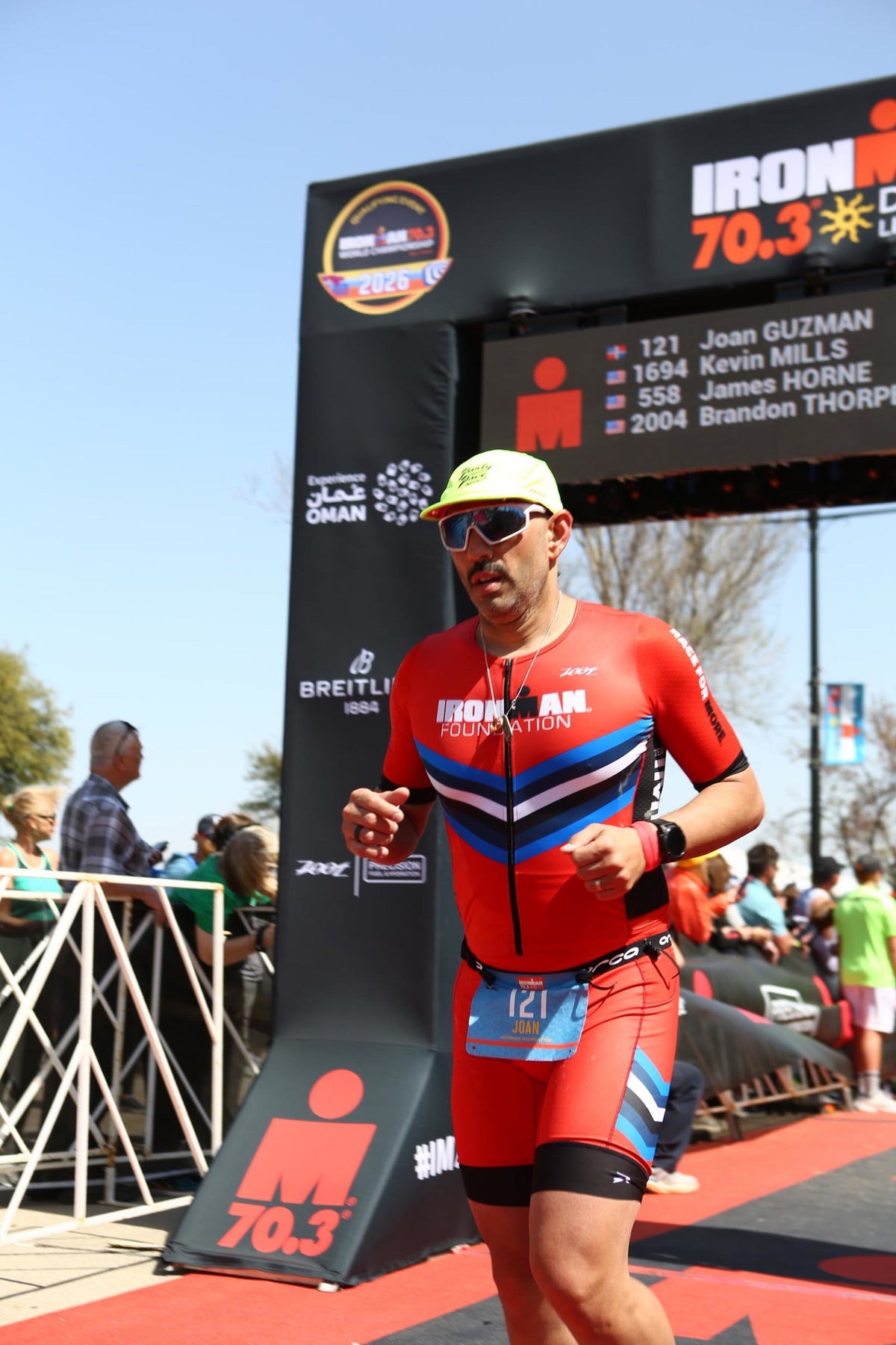 Congrats to Joan on his first IRONMAN 70.3 — Playtri