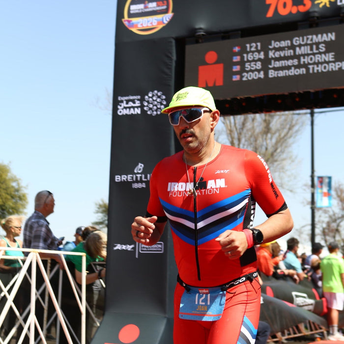 Congrats to Joan on his first IRONMAN 70.3