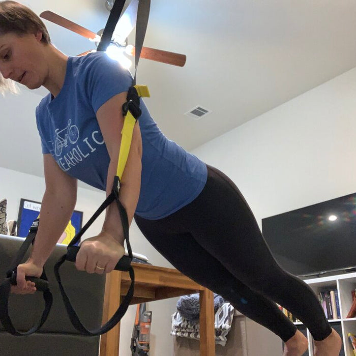 AT HOME WORKOUT WITH TRX