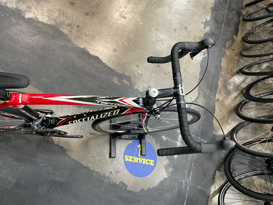 Specialized Tarmac Expert Shimano 10 Speed - Red/White/Black USED