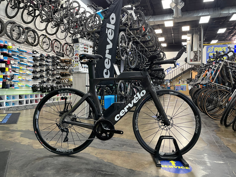 Cervelo P-Series Shimano 105 11 Speed w/ Vision Team TC 30 TLR Wheels