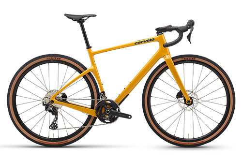 yellow gravel bike Cervelo Aspero Shimano GRX RX610 12 Speed — Playtri