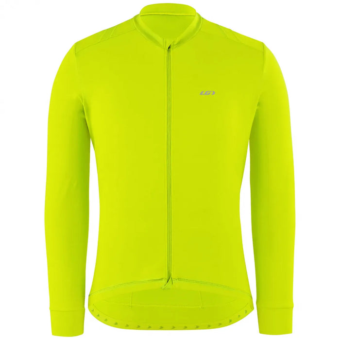 Louis Garneau Men's Lemmon 2 Long Sleeved Cycling Jersey - Bright Yellow