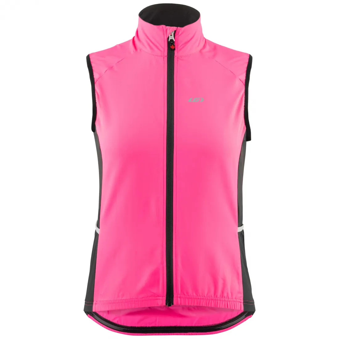 Gilet Louis Garneau Femme Taille S – Noir Coupe-vent – Poches Arrière – Vélo