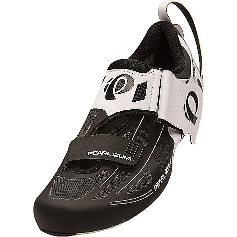 Pearl Izumi Men's Tri Fly Elite V6 Triathlon Bike Shoes - White/Black