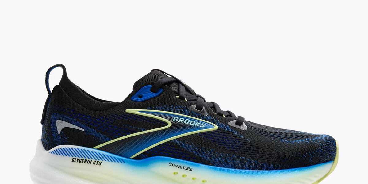 Brooks Glycerin 22 Shoes Mens Size 10 Black Blue Running DNA Cushion Road Brooks Men main image 3