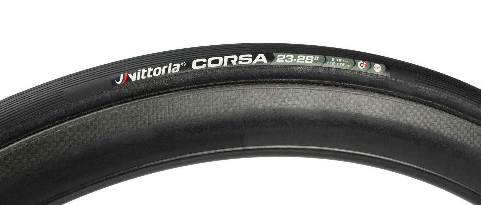 Vittoria Corsa G+ Tubular Tire 700x23-28