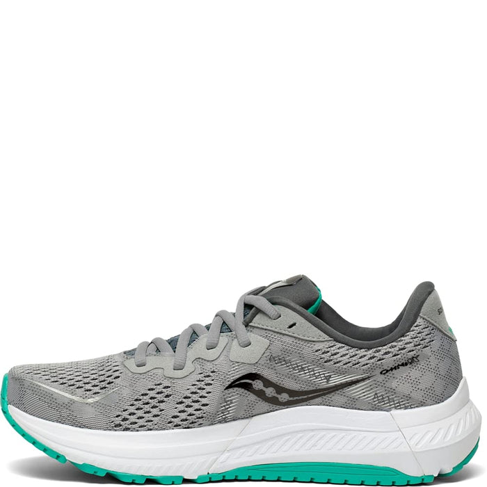 Saucony Women's Omni 20 Running Shoes - Alloy/Jade Size 10