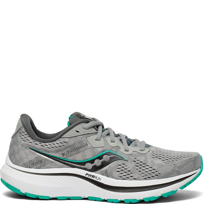 Saucony Women's Omni 20 Running Shoes - Alloy/Jade Size 10