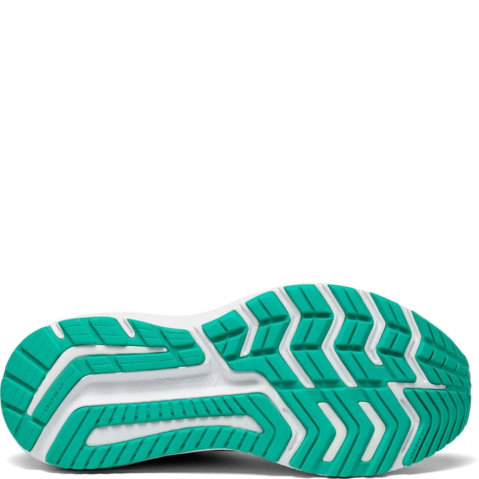 Saucony Women's Omni 20 Running Shoes - Alloy/Jade Size 10