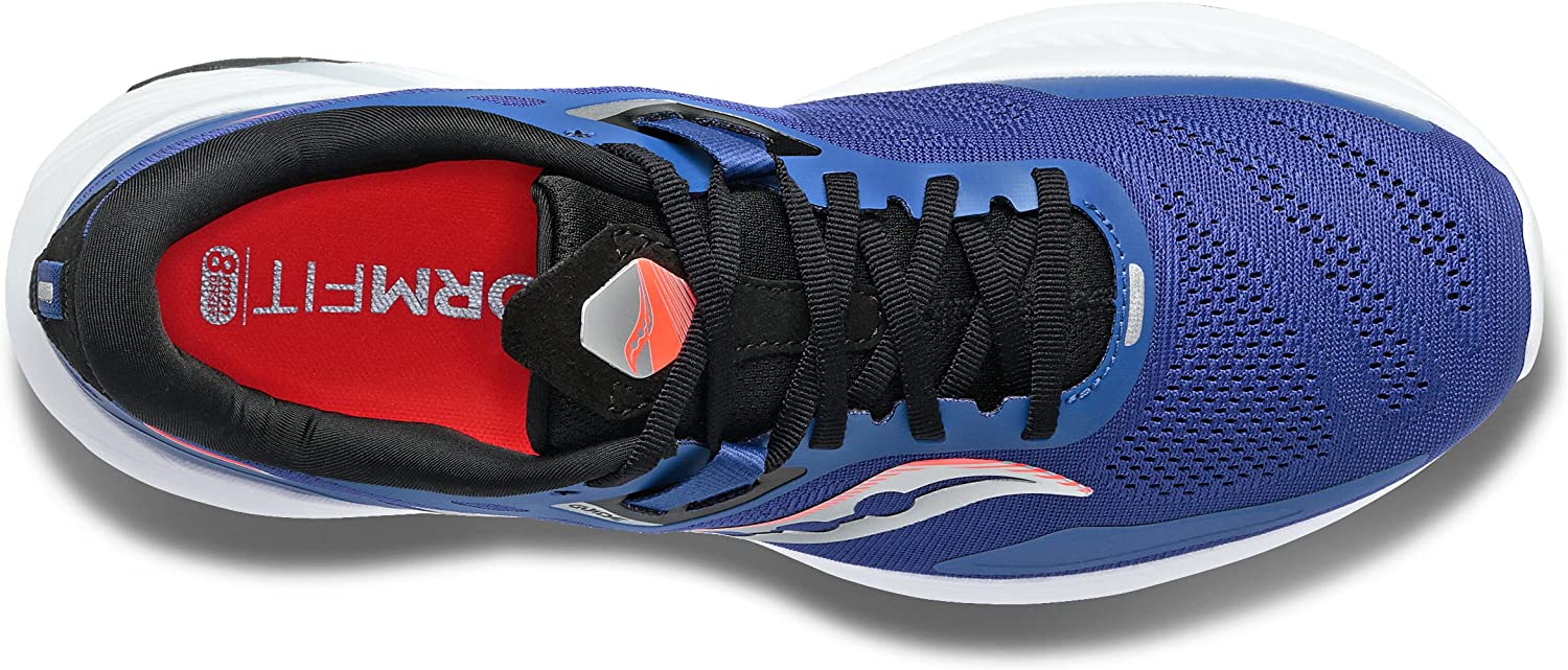 Saucony Men's Guide 15 Running Shoes - Sapphire/Black Size 12.5