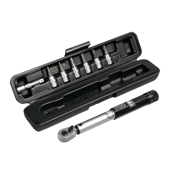 Shimano Torque Wrench Adjustable 3-15NM With Sockets and Extension