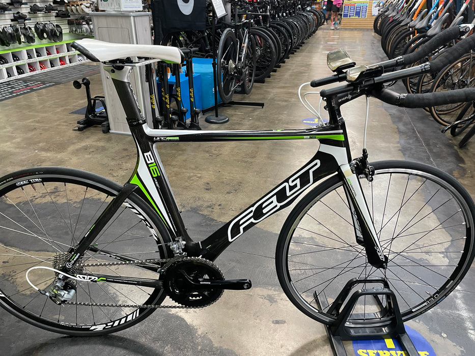 FELT B16 Shimano 10 Speed Black/White/Green - USED
