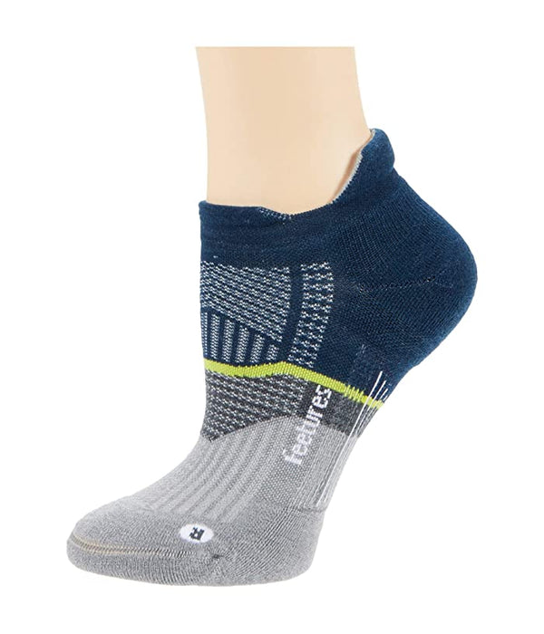 Feetures Merino Wool 10 Max Cushion No Show Tab Sock