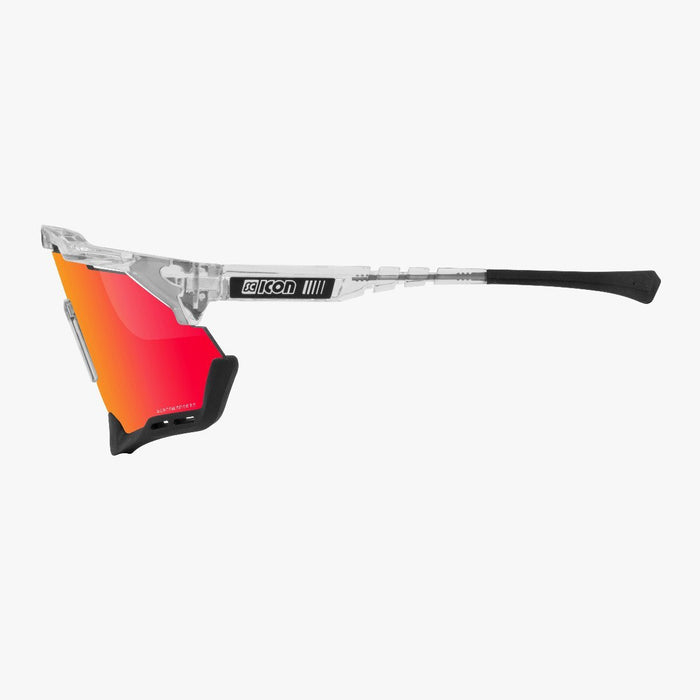 Scicon Aeroshade Sunglasses Crystal/Black Fender Multimirror Red