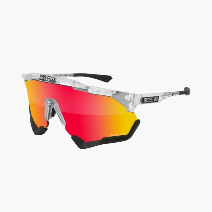 Scicon Aeroshade Sunglasses Crystal/Black Fender Multimirror Red