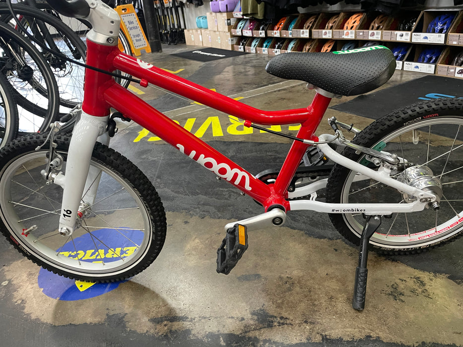 Woom Original 3 Automagic 16" Bike - Woom Red DEMO