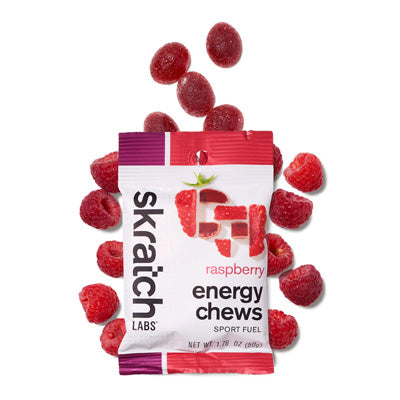 Skratch Labs Energy Chews Raspberry