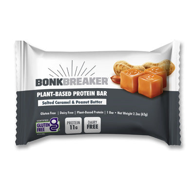 Bonk Breaker Plant Based Protein Bar Salted Caramel & Peanut Butter