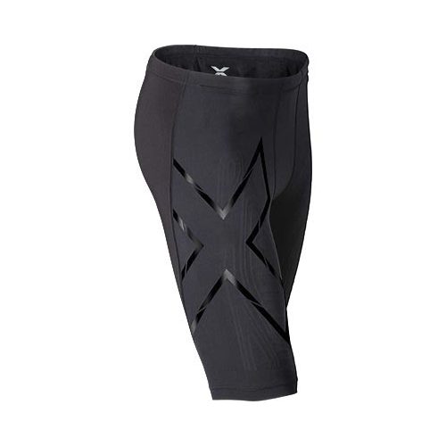 2XU Men's Compression Cycle Shorts Black/Black