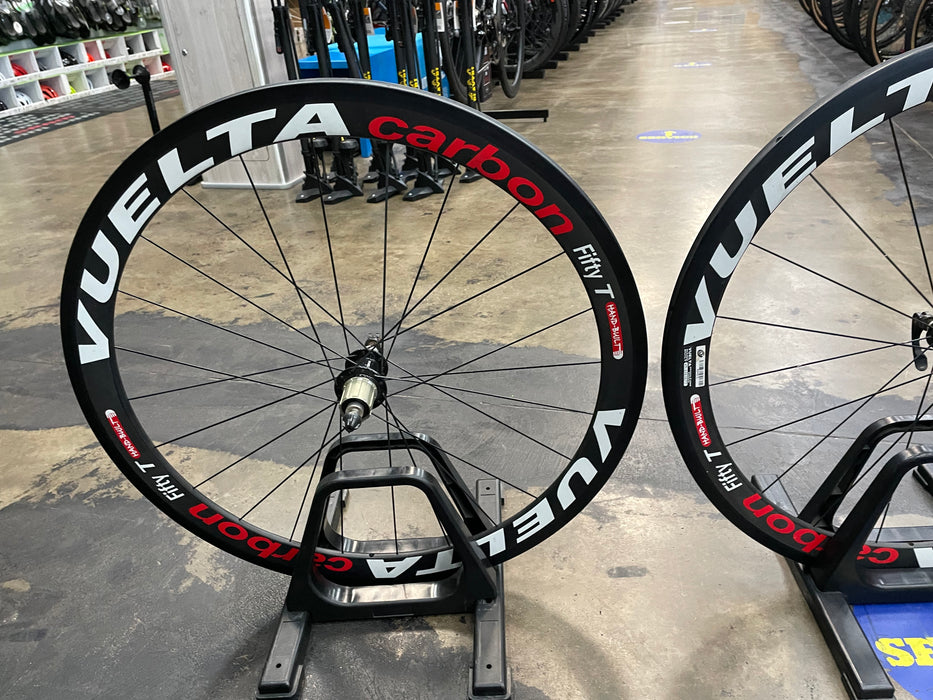 Vuelta Corsa 50T Carbon Tubular Wheelset - USED