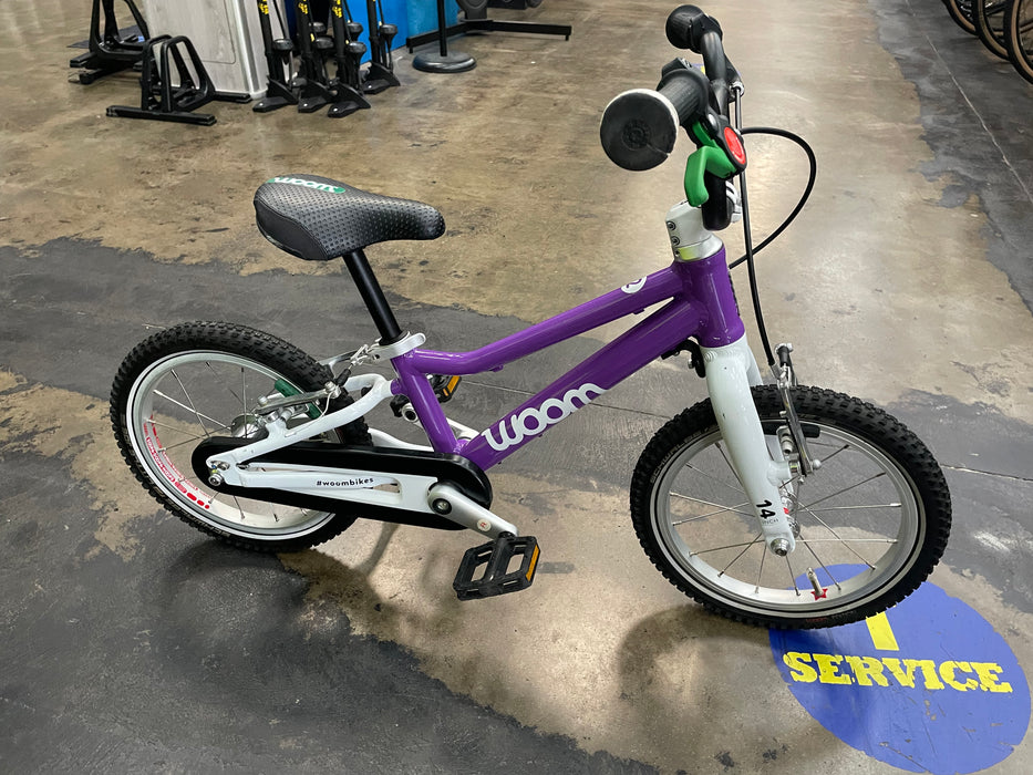 Woom Original 2 14" Bike - Purple Haze DEMO