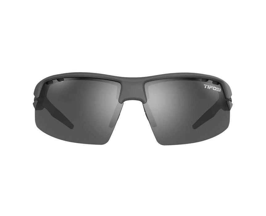 Tifosi Crit Sunglasses Matte Gunmetal W/Smoke Polarized Fototec Lens