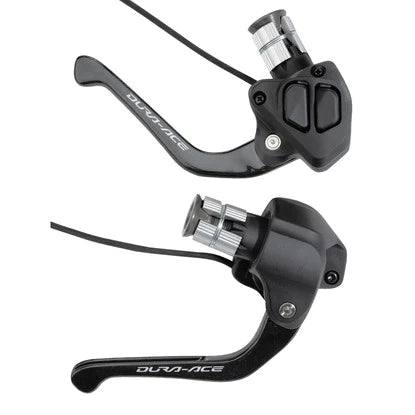 Shimano Shift/Brake Lever ST-9071 Dura Ace Di2 for TT-Handle Spec, Left 2-Speed, Right 11 Speed, w/Electric Wire (470mm)