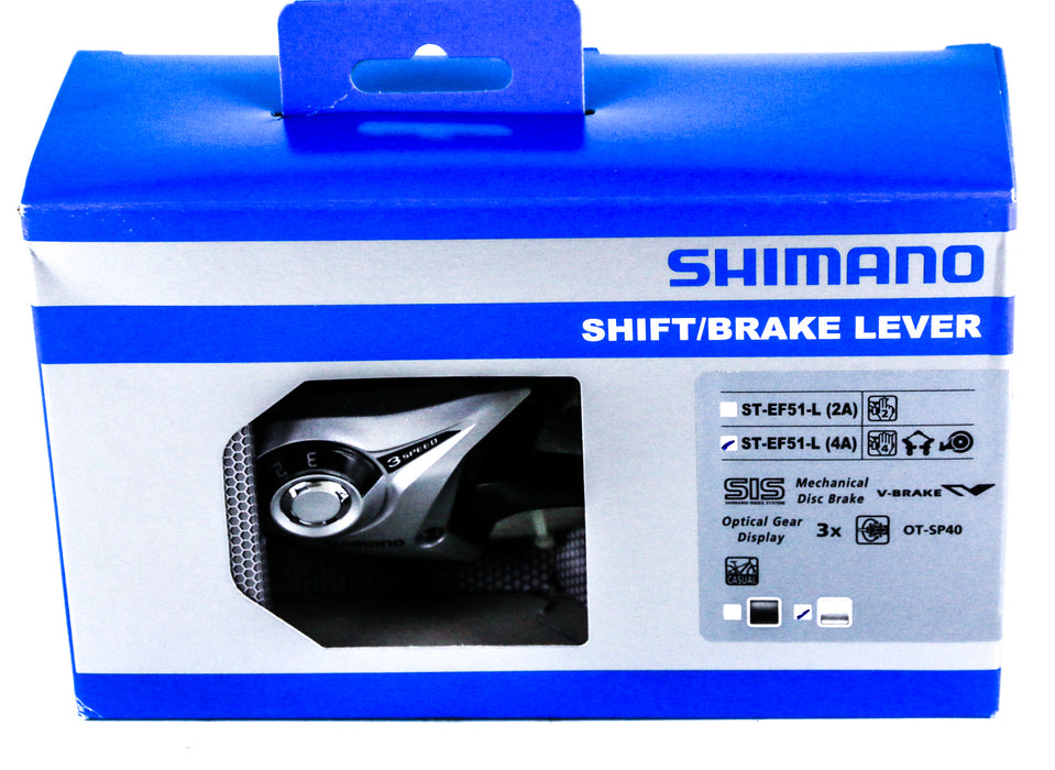 Shimano ST-EF51 EZ Fire Plus 3-Speed Shift/Brake Lever Set