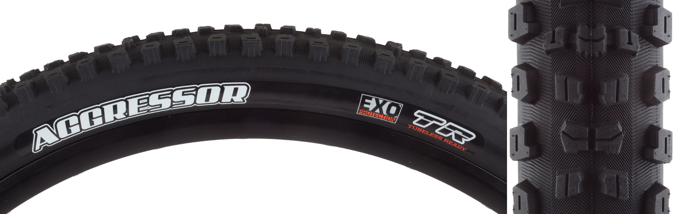 Maxxis Aggressor Tire - 29 x 2.3, Tubeless, Folding, Black, Dual, EXO